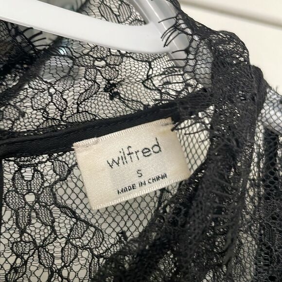 Aritzia Black Lace Maxi Dress - Picture 2 of 11